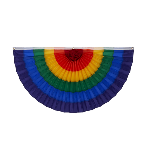 Gay Pride Pleated Fan